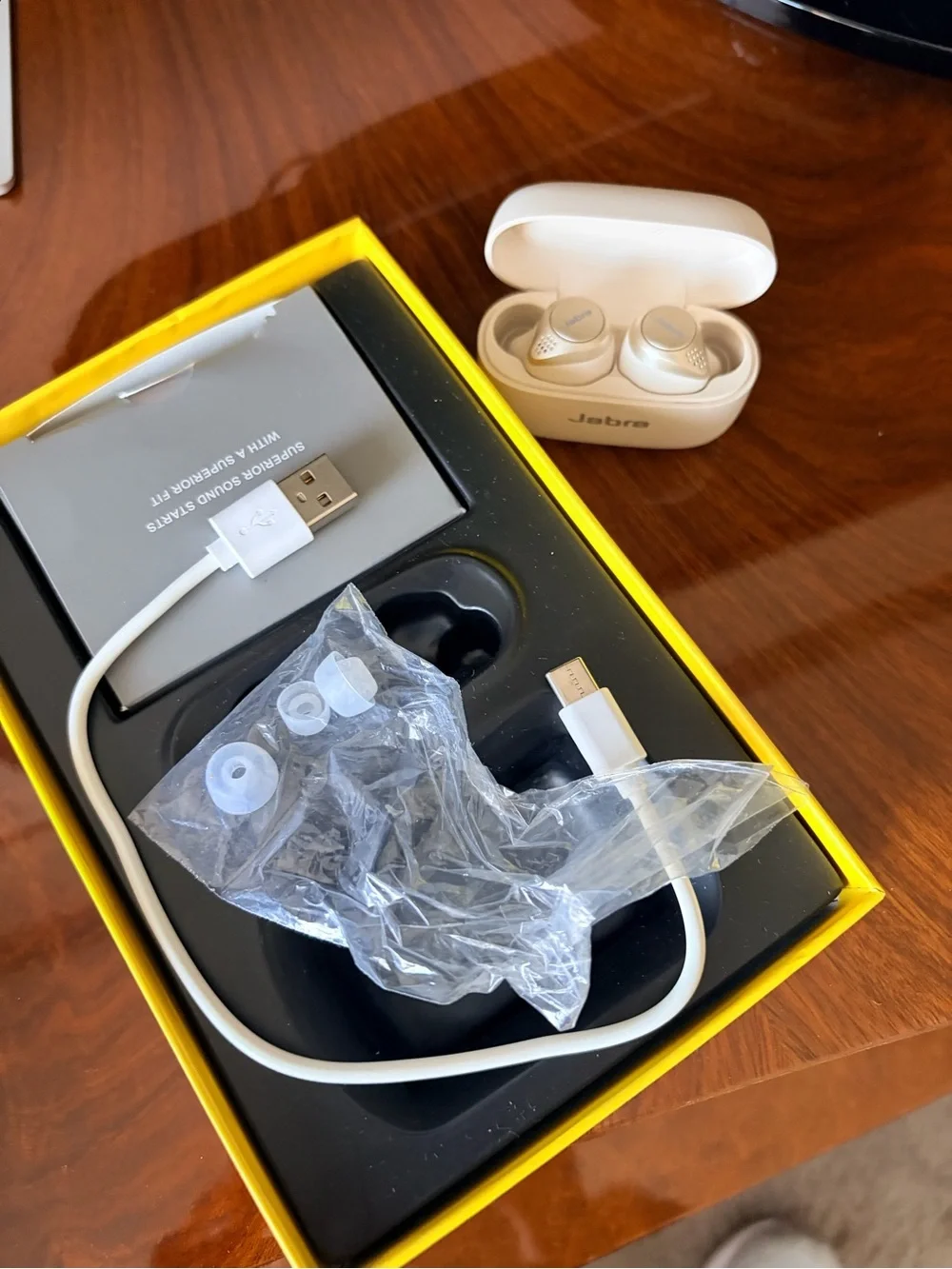 Jabra Elite 75t True Wireless Earbuds - Gold